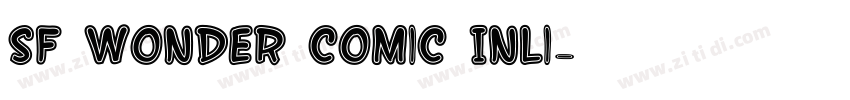 SF Wonder Comic Inli字体转换